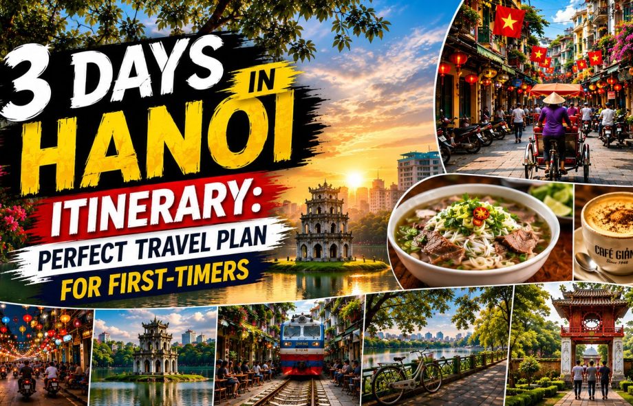 3 Days in Hanoi Itinerary: Perfect Travel Plan for First-Timers 