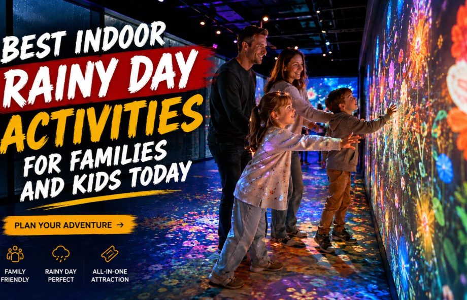 Best indoor rainy day activities for families and kids in Hanoi featuring immersive attractions