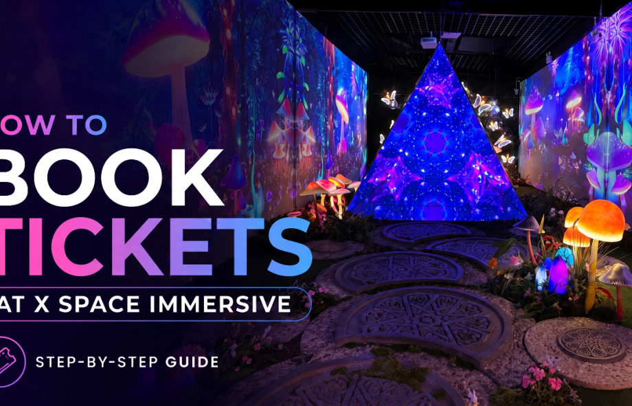 How to book X Space Immersive tickets in Hanoi — immersive digital art experience at Royal City