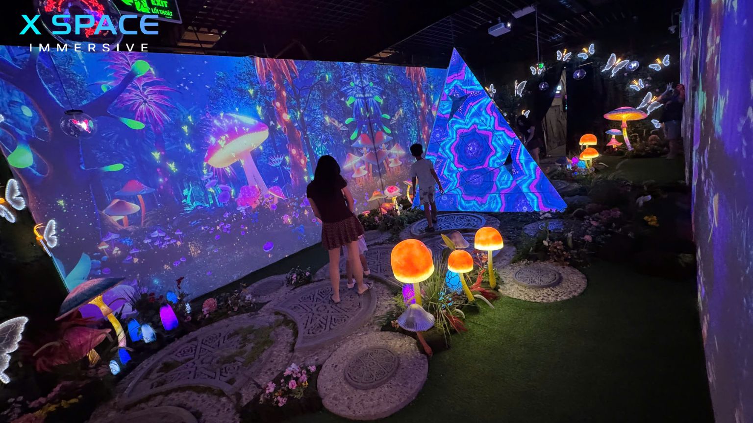 Experience X Space Immersive digital art exhibition in Hanoi Vietnam