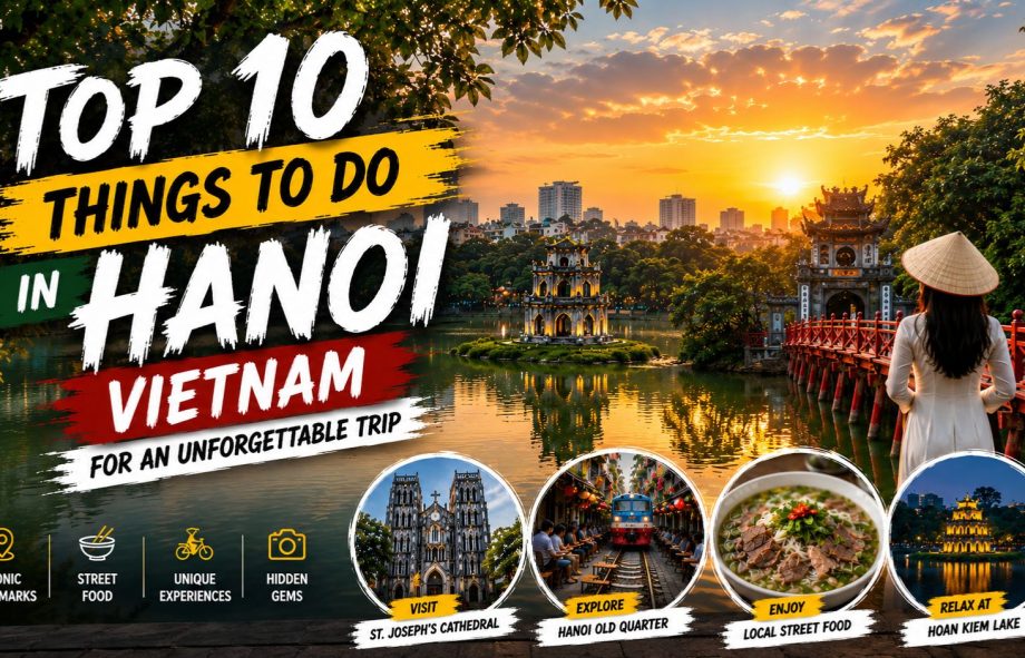 Top 10 Things to Do in Hanoi Vietnam for an Unforgettable Trip