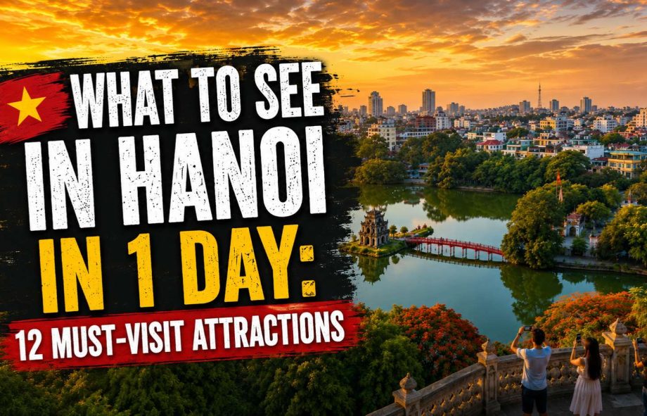 What to See in Hanoi in 1 Day travel guide featuring Hanoi's most famous attractions