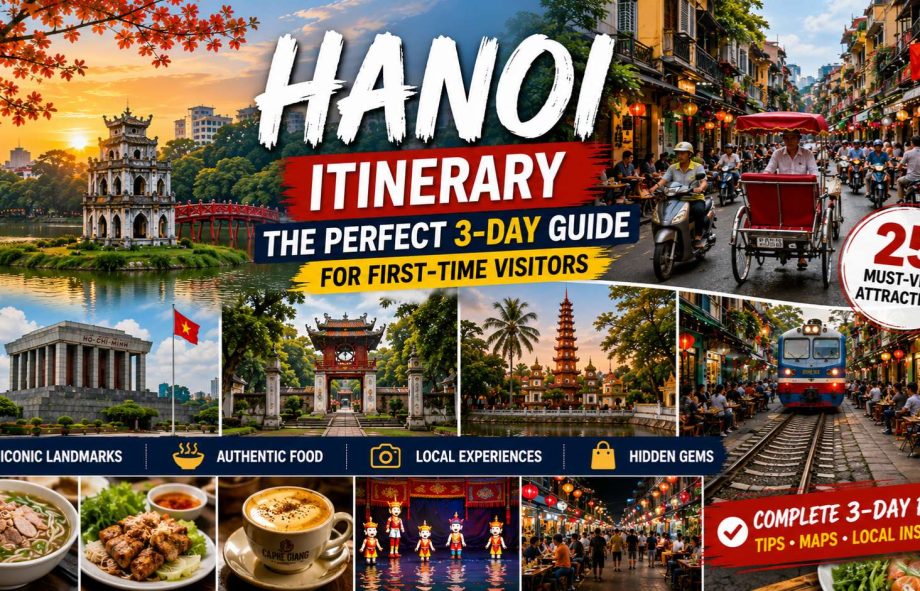 Hanoi Itinerary: The Perfect 3-Day Guide for First-Time Visitors