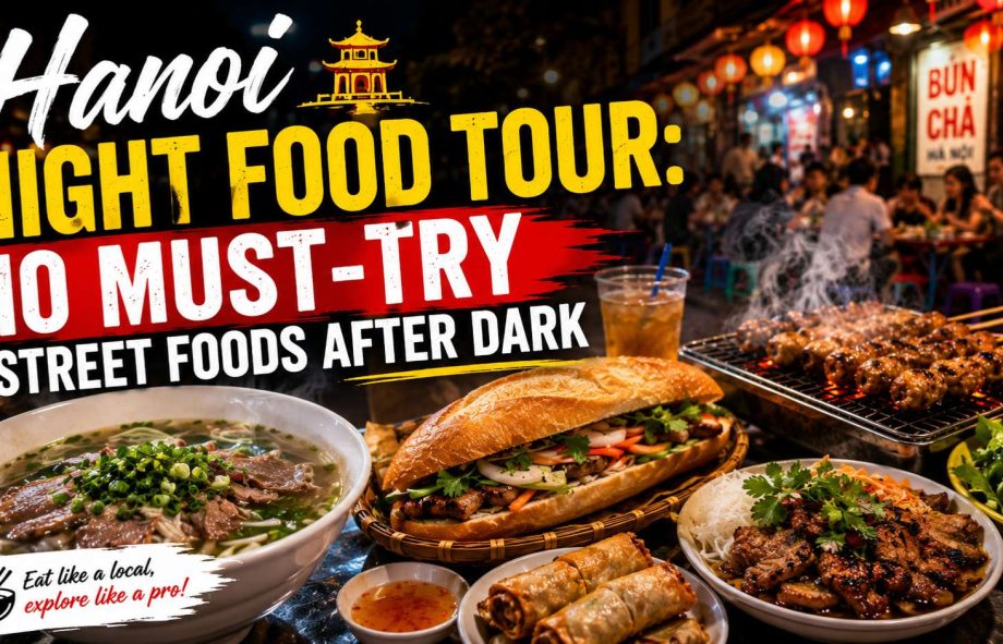 Hanoi Night Food Tour: 10 Must-Try Street Foods After Dark