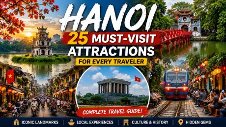 Hanoi Attractions: 25 Must-Visit Places for Every Traveler