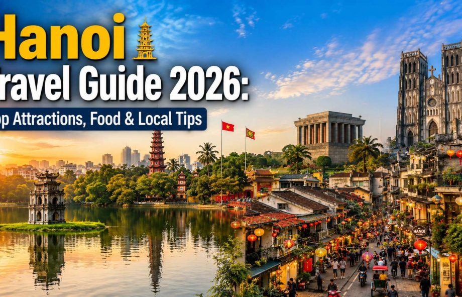 Hanoi Travel Guide 2026 featuring Hoan Kiem Lake, Old Quarter and famous attractions in Hanoi