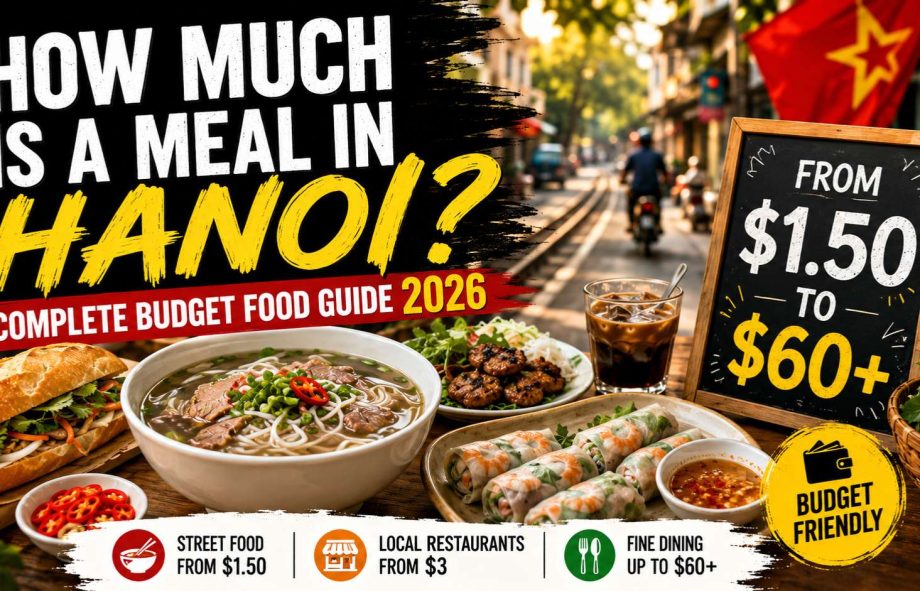 How Much Is a Meal in Hanoi? Complete Budget Food Guide 2026