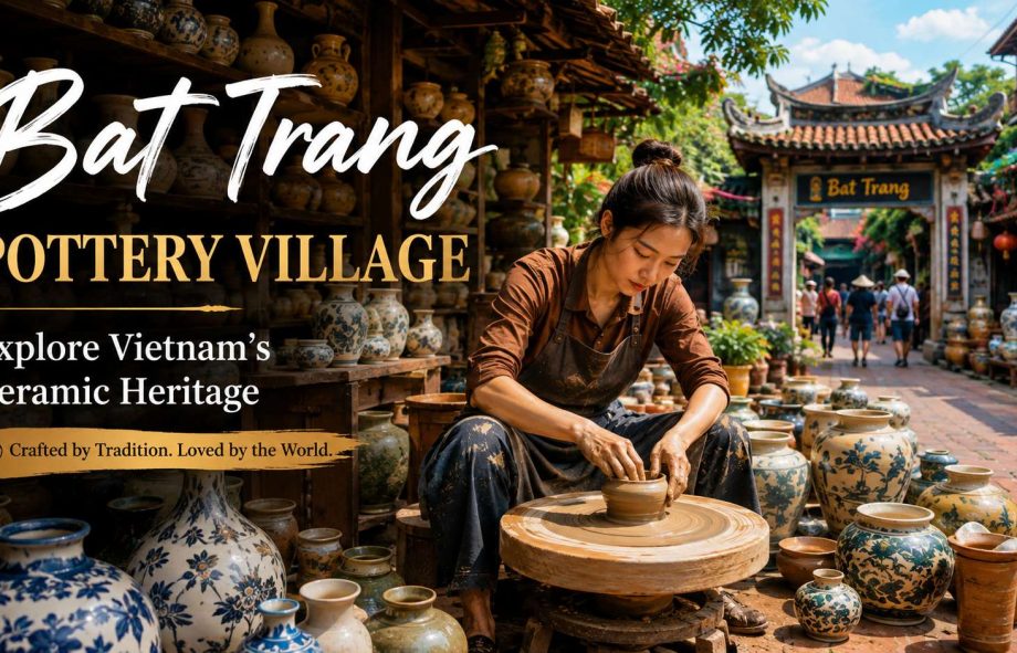 Bat Trang Pottery Village showcasing Vietnam’s traditional ceramic heritage