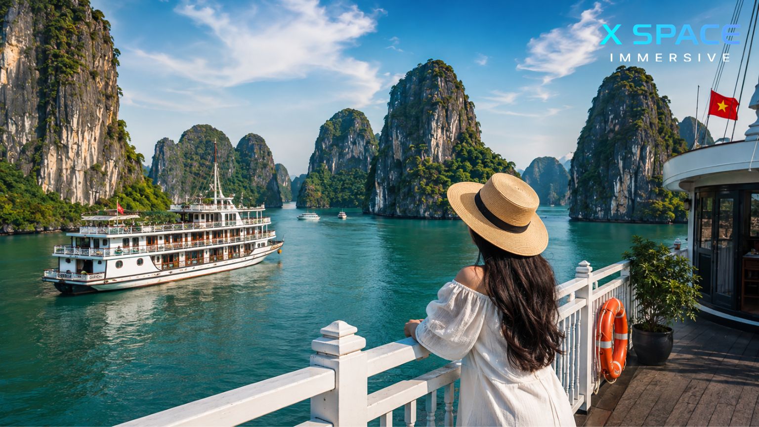 Best time for a Halong Bay cruise with clear skies and limestone islands
