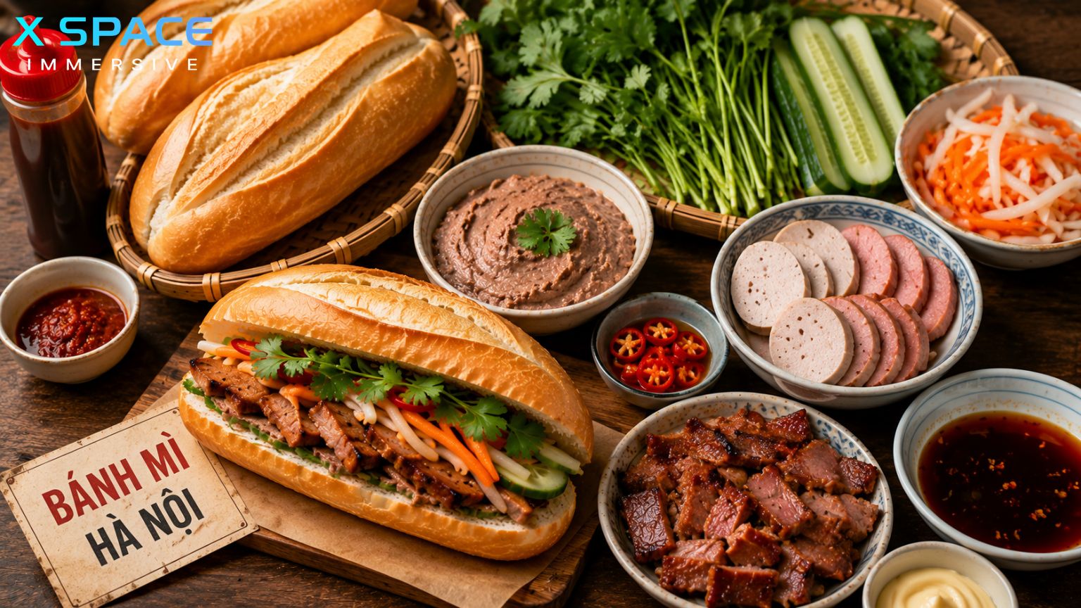 Best time to eat banh mi in Hanoi Old Quarter during a vibrant local street food experience