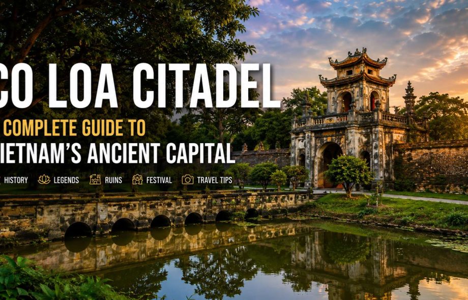 Co Loa Citadel in Hanoi, Vietnam’s ancient capital and historic heritage site