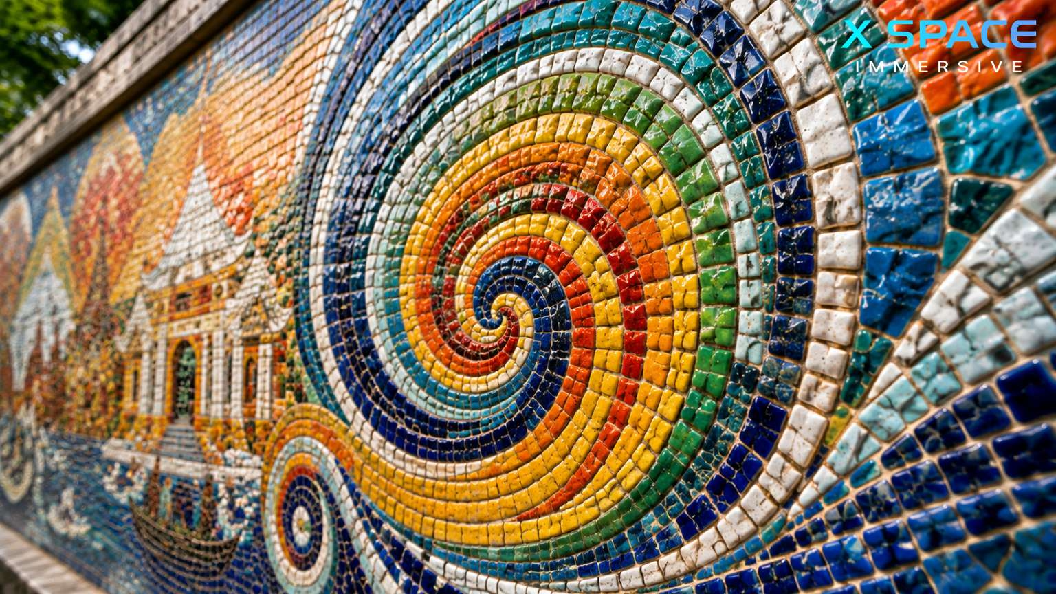 Vietnamese stories and symbols on the Hanoi Ceramic Mosaic Mural