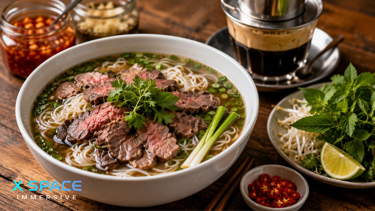 Vietnamese pho and egg coffee in Hanoi, must-try food for solo travelers
