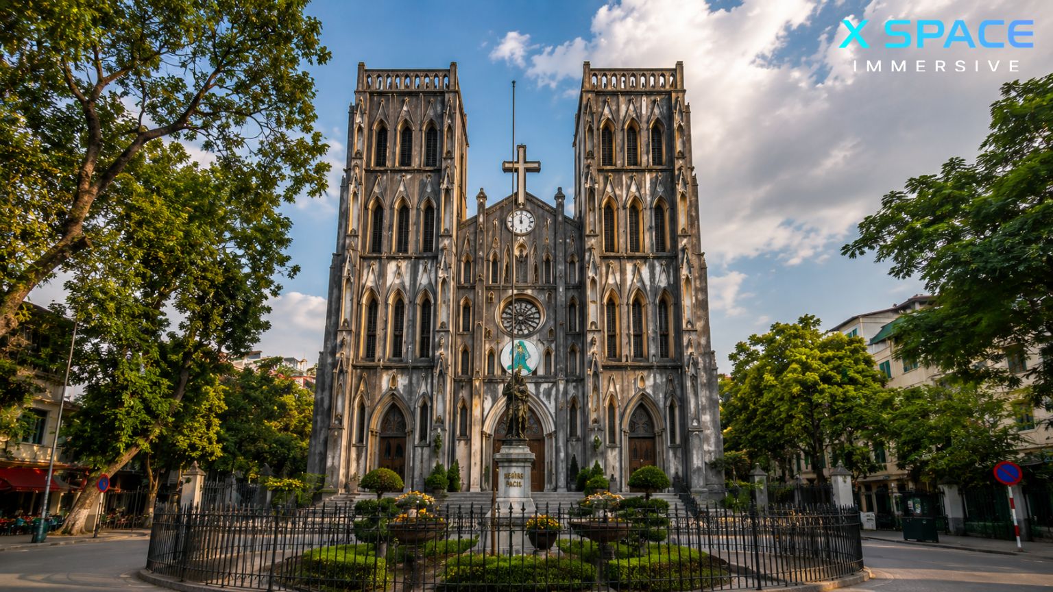 St. Joseph's Cathedral in Hanoi Old Quarter