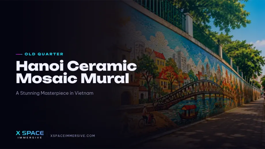 Hanoi Ceramic Mosaic Mural: A Stunning Masterpiece in Vietnam 