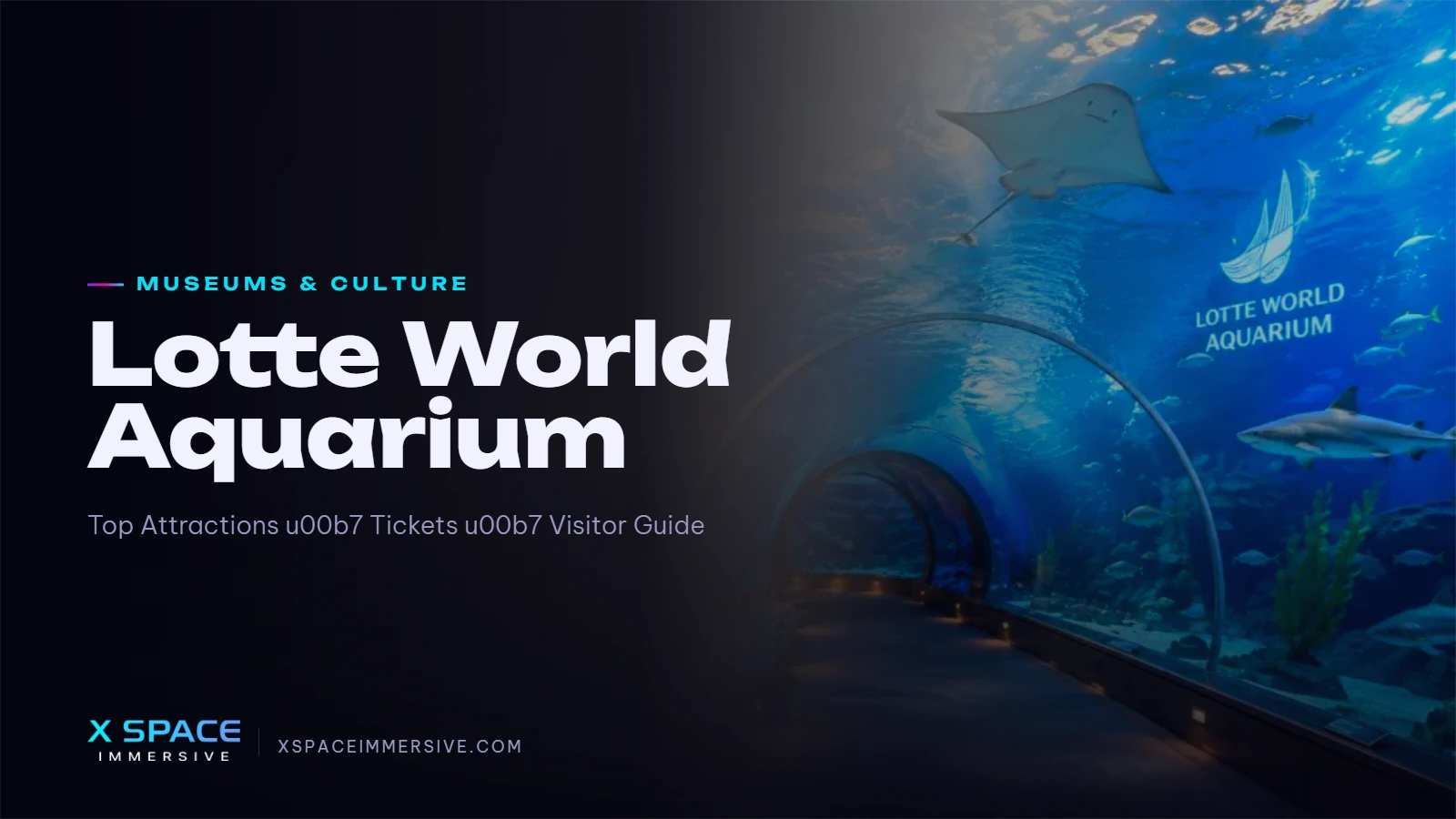 Lotte World Aquarium: Top Attractions, Tickets & Visitor Guide