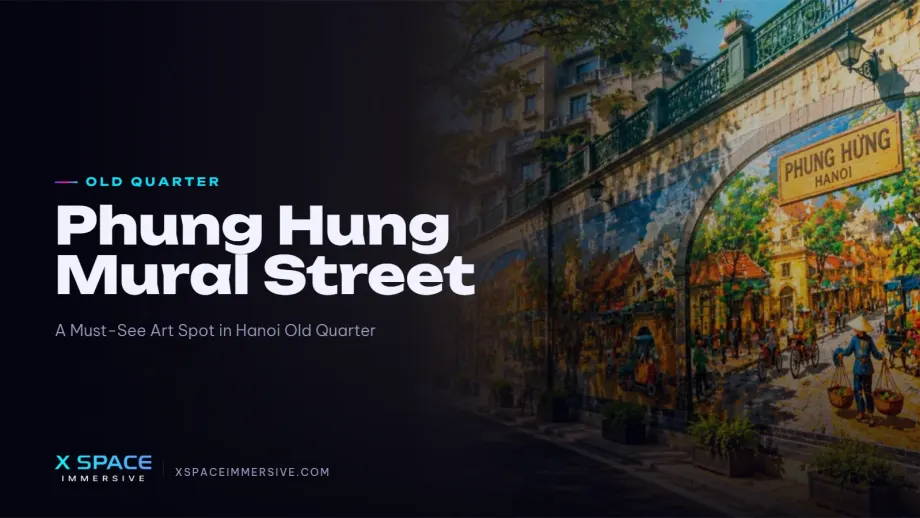 Phung Hung Mural Street: A Must-See Art Spot in Hanoi Old Quarter