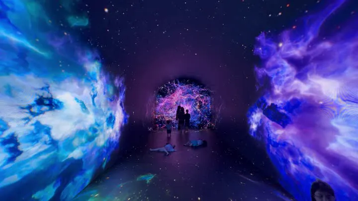3D Mapping LED Tunnel